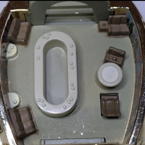 Star Wars 1994 Galoob Micro Machines C-3PO Head Action Transforming Playset Gold - Picture 7 of 10